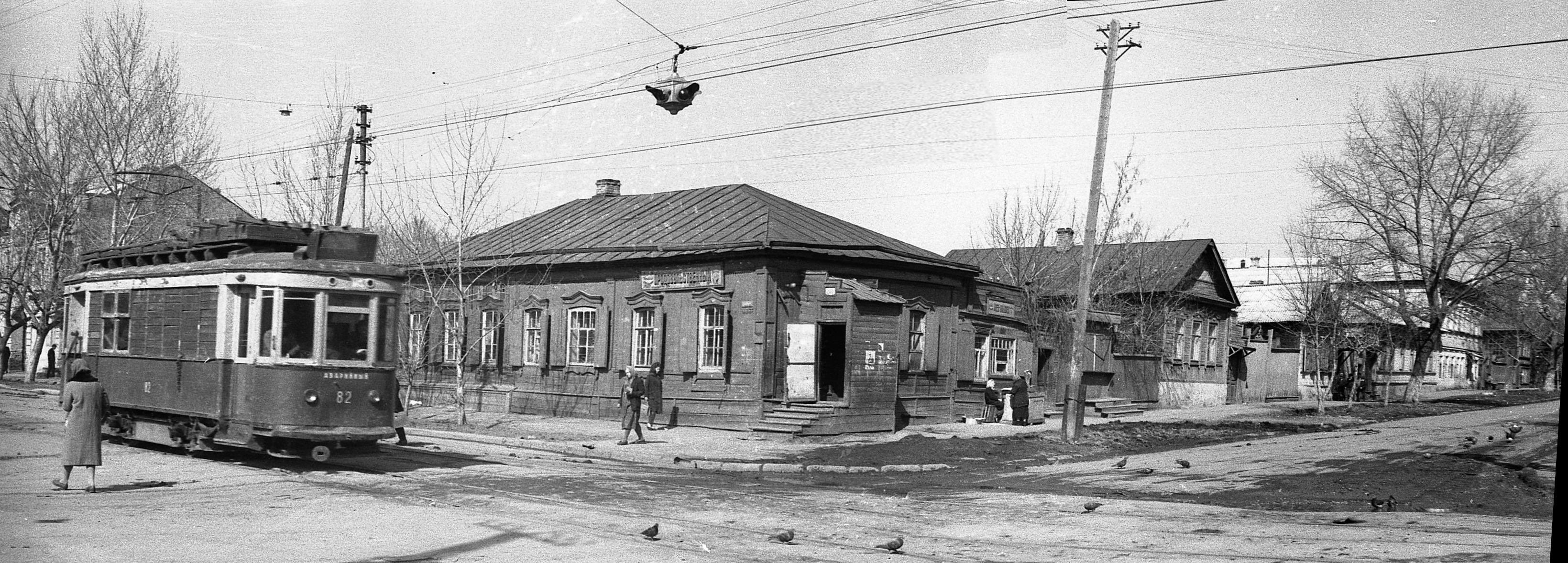 Угол Железнодорожной и Пушкинского переулка | Фотографии старого Саратова