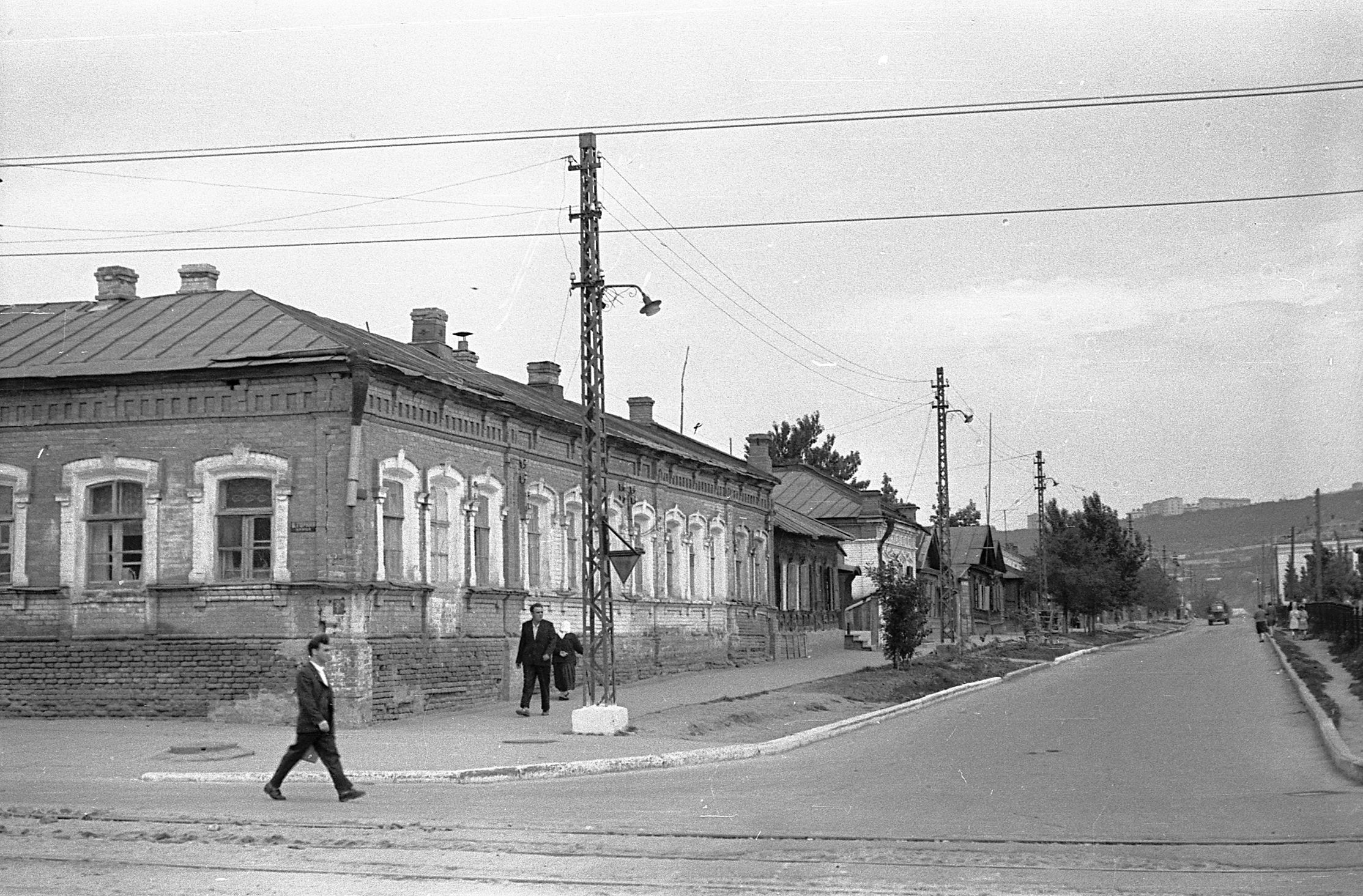 Пересечение улиц Рахова и Большой Горной | Фотографии старого Саратова