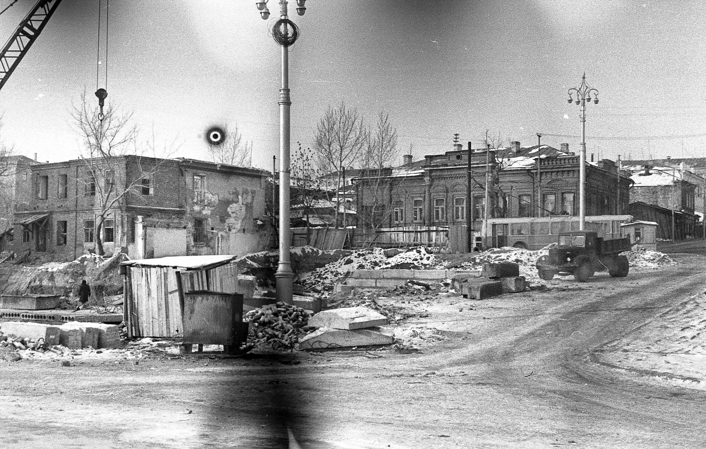 Старые фотографии октябрьского поля