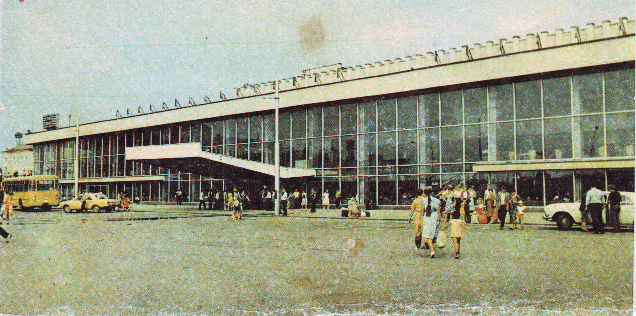 ЖД вокзал Саратов СССР