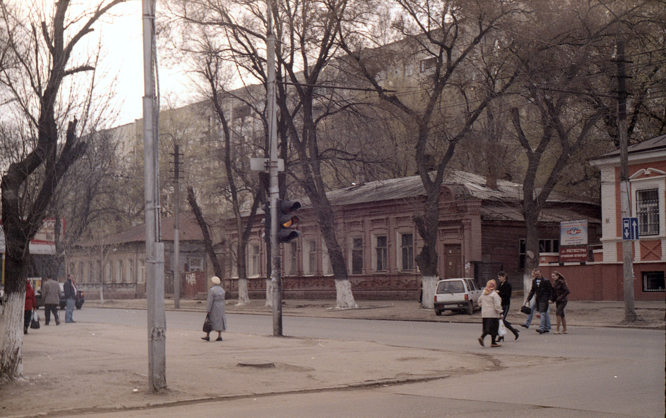 Улица Мичурина от Вольской в сторону Чапаева | Фотографии старого Саратова