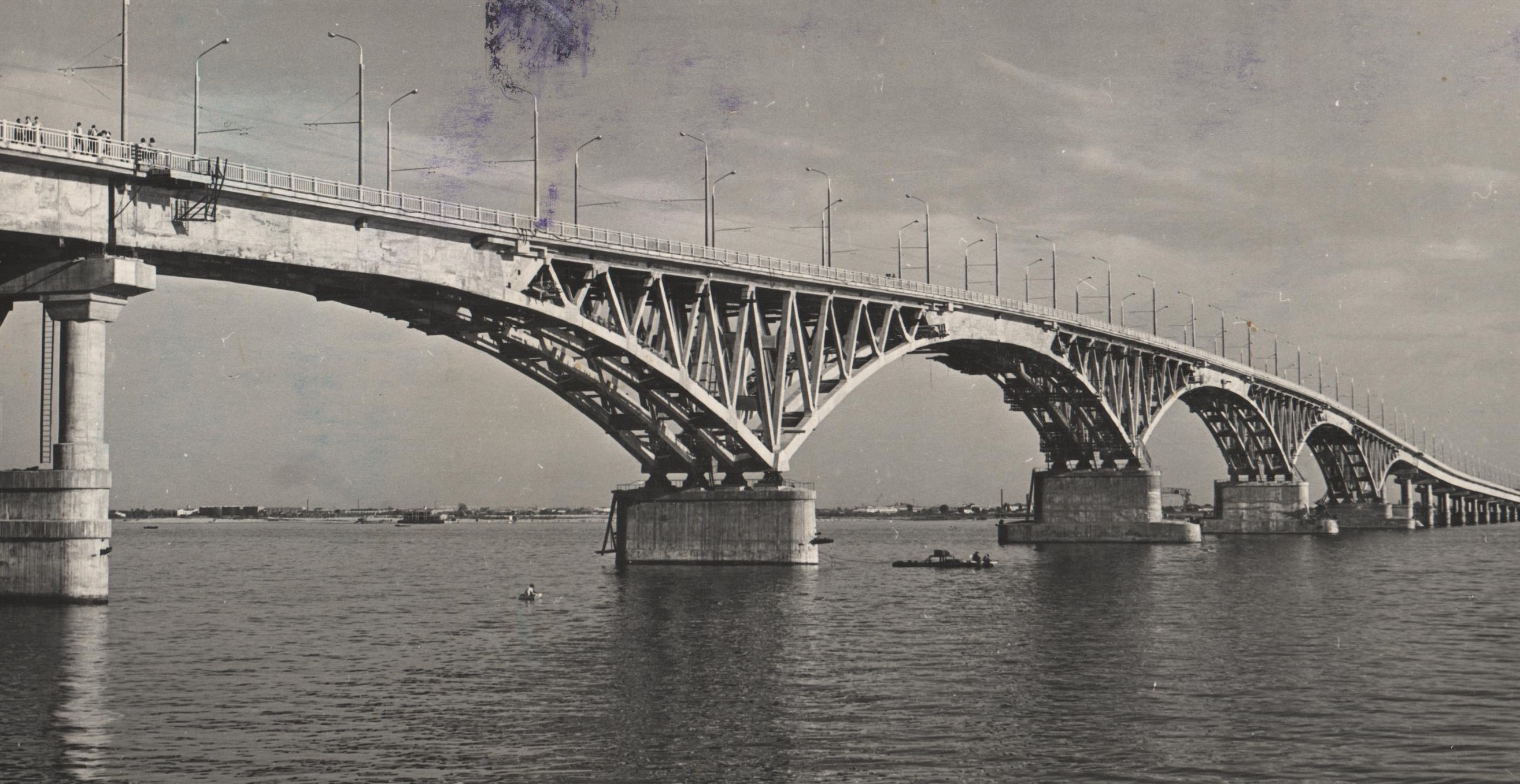 Саратовский мост картина