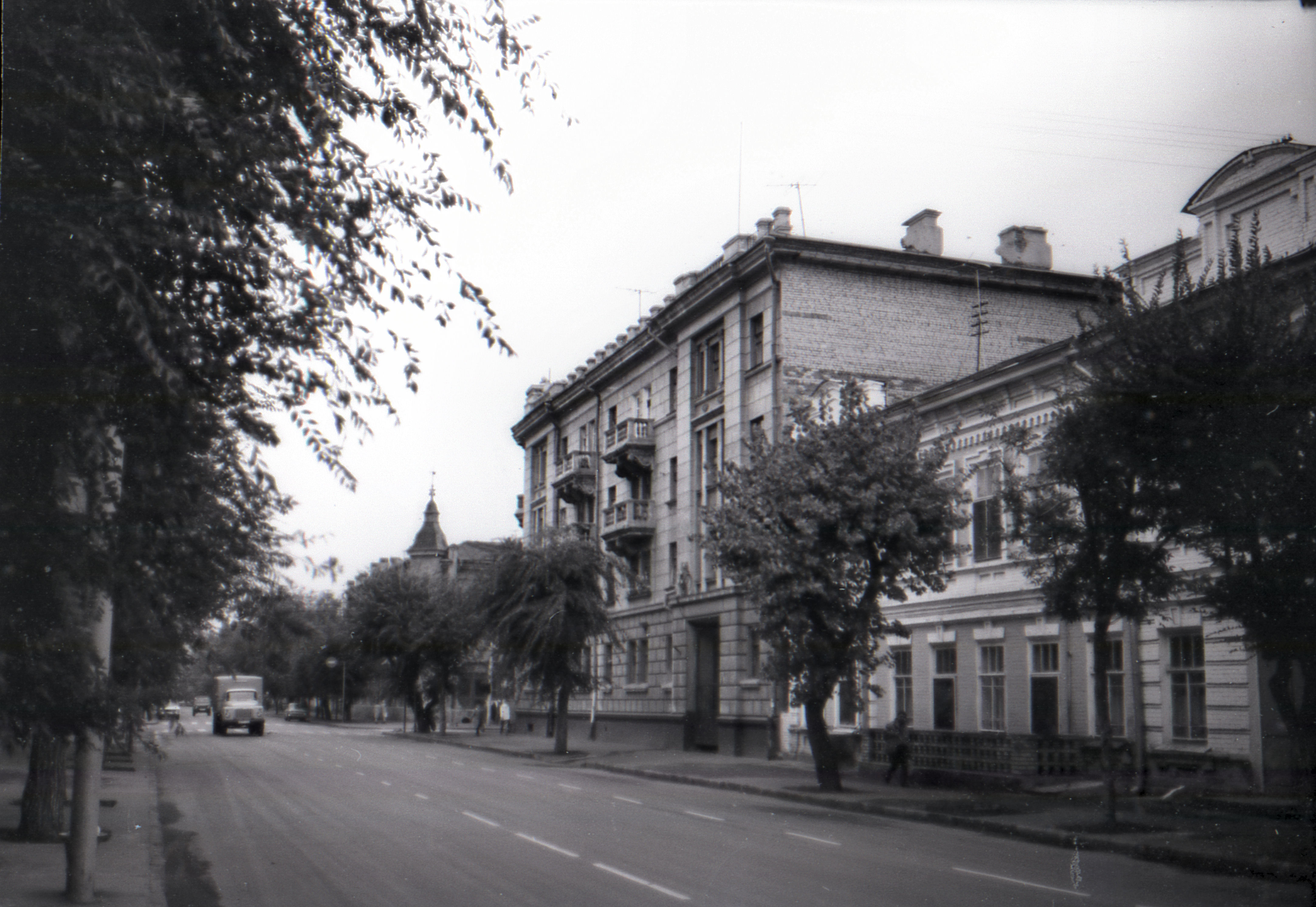 Саратов улица Вольская 1950 года