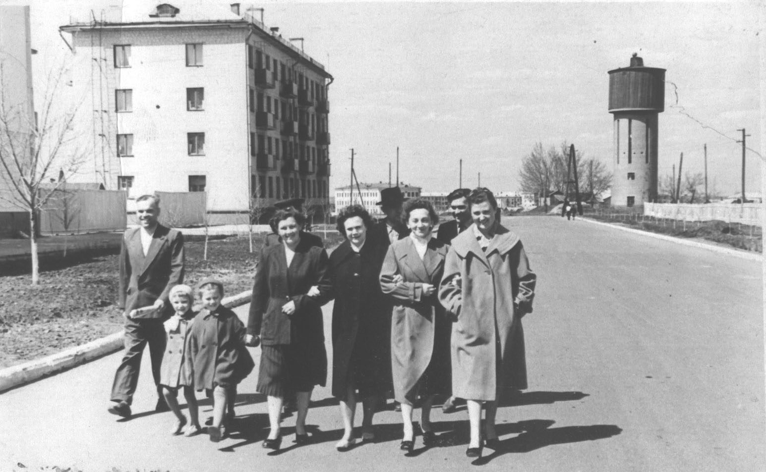 Прогулка до Аэропорта от СХИ, 1960 год. | Фотографии старого Саратова