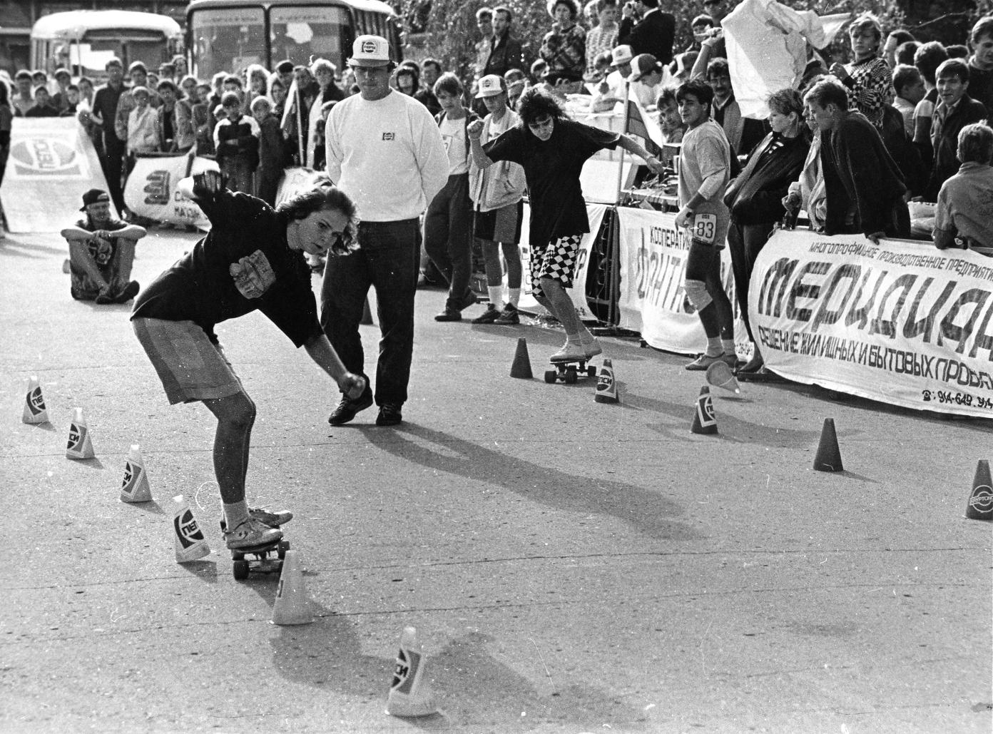 Скейтеры 80-х СССР