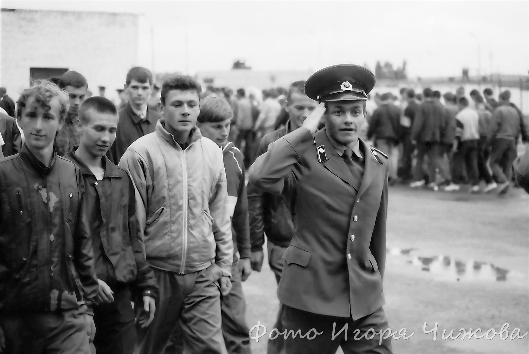 Проводы в армию в Елшанке | Фотографии старого Саратова