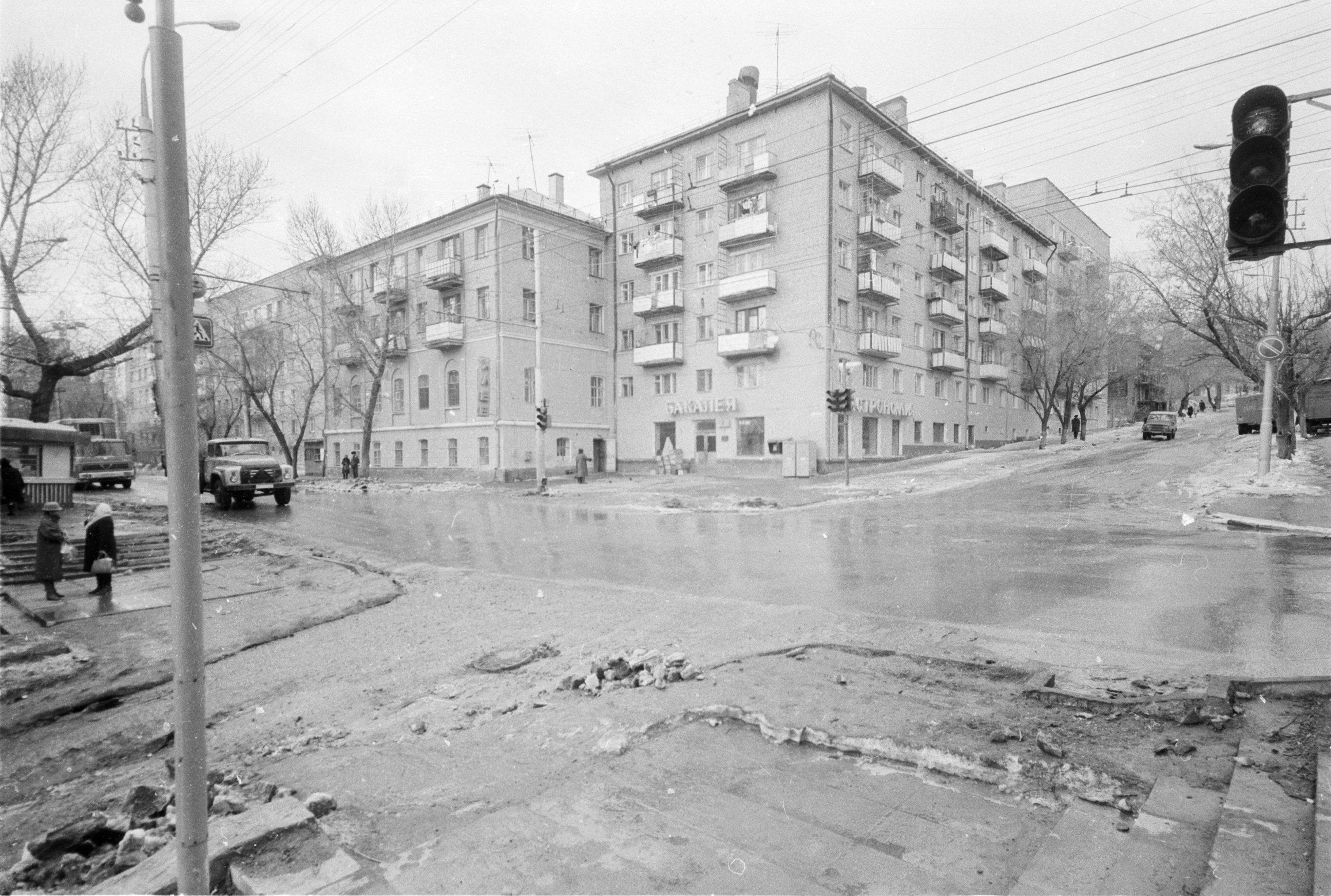 Бабушкин взвоз от ул. Чернышевского | Фотографии старого Саратова