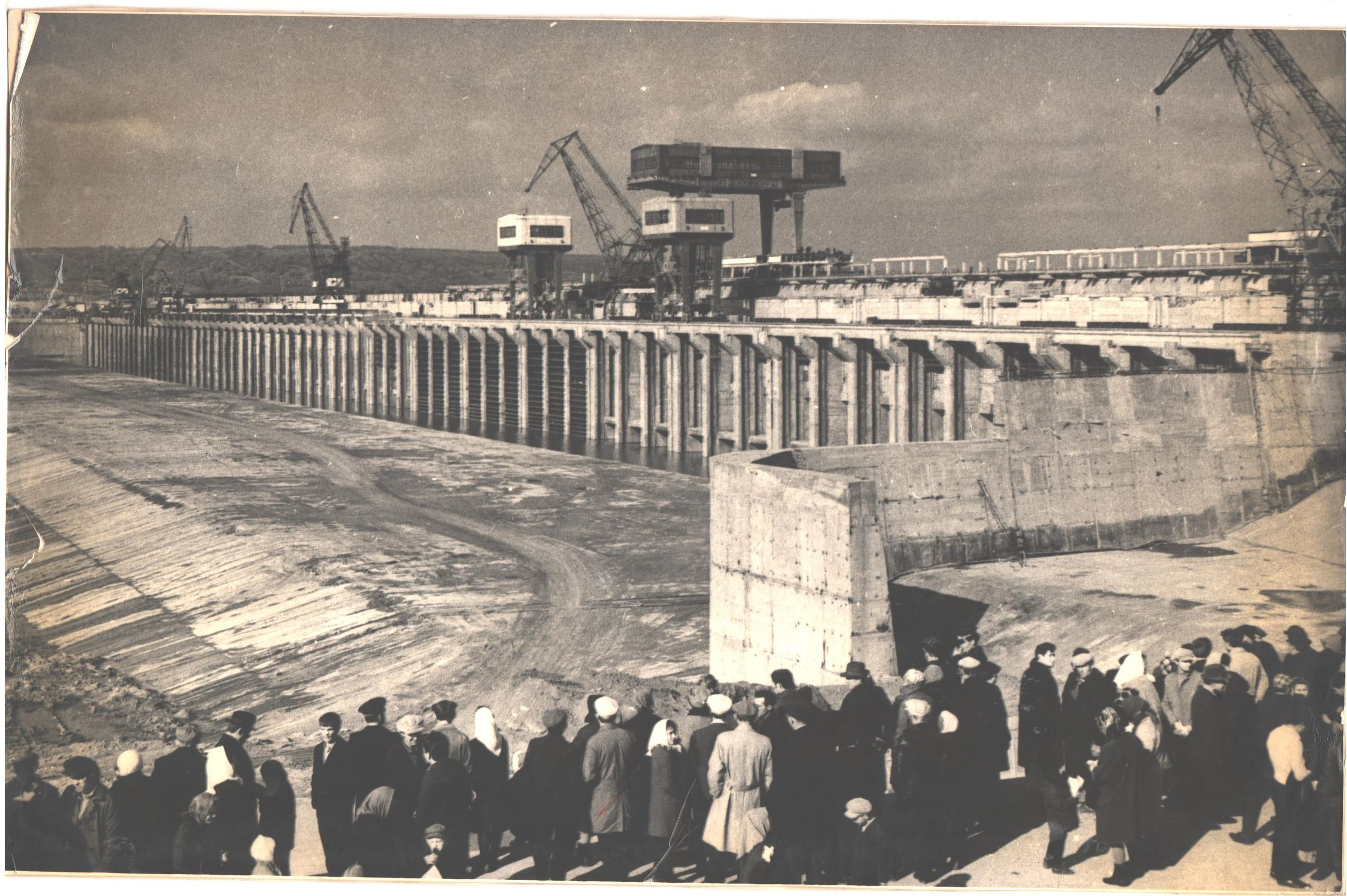 Саратовская ГЭС 1967