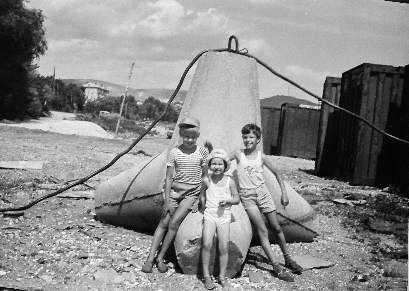 Вольск. Берег Волги, погрузной двор речного порта | Фотографии старого  Саратова