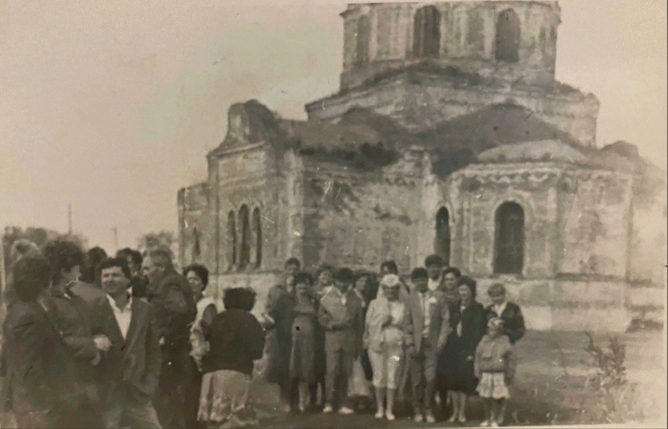 Старое фото неизвестного храма Алтайский край