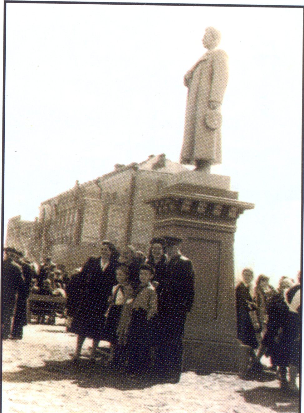Статуя Сталина в Сталинграде