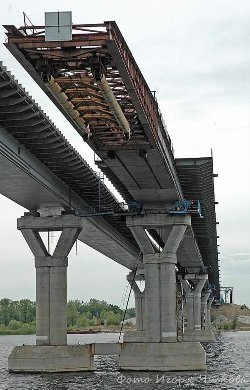 Надвижка моста