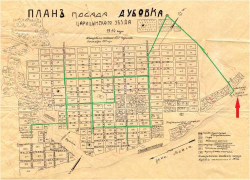 Карта царицынской губернии до революции в хорошем качестве